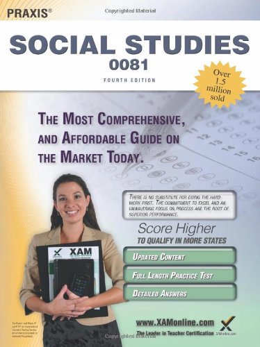 Praxis Social Studies 0081 Teacher Certification Study Guide Test Prep [Paperback]