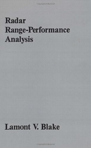 Radar Range-Performance Analysis (artech House Radar Library) [Hardcover]