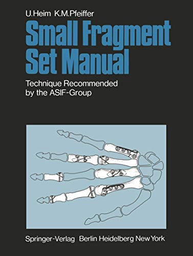 Small Fragment Set Manual: Technique Recommanded by the ASIF-Group [Paperback]