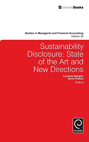 Sustainability Disclosure State Of The Art And Ne Directions (studies In Manag [Hardcover]