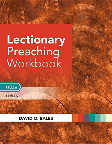 Lectionary Preaching Workbook Series X, Cycle A [Paperback]