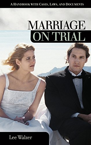 Marriage On Trial A Handbook With Cases, Las, And Documents [Hardcover]