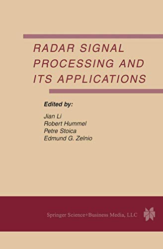 Radar Signal Processing and Its Applications [Hardcover]