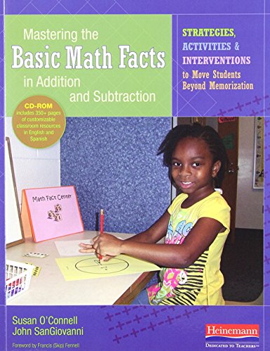 Mastering The Basic Math Facts In Addition And Subtraction: Strategies, Activiti [Paperback]