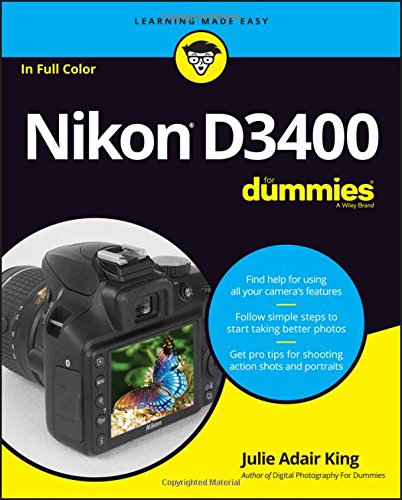 Nikon D3400 For Dummies [Paperback]