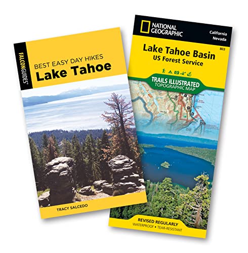 Best Easy Day Hiking Guide and Trail Map Bundle: Lake Tahoe [Mixed media product]