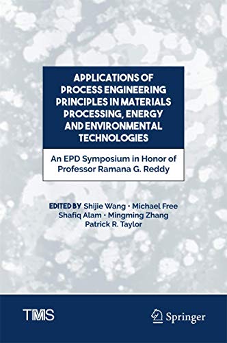 Applications of Process Engineering Principles in Materials Processing, Energy a [Hardcover]