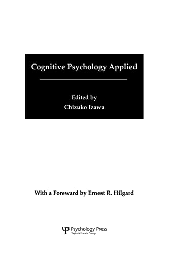 Cognitive Psychology Applied A Symposium at the 22nd International Congress of  [Paperback]