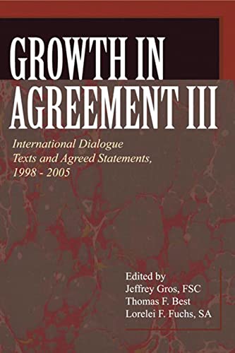 Groth in Agreement III  International Dialogue Texts and Agreed Statements, 19 [Unknon]