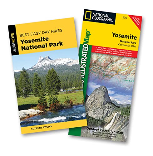 Best Easy Day Hiking Guide and Trail Map Bundle: Yosemite National Park [Mixed media product]