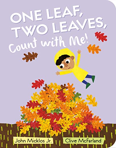 One Leaf, Two Leaves, Count with Me! [Board book]