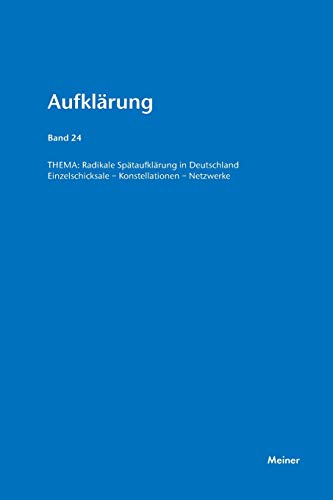 Aufklrung Bd. 24 [Perfect Paperback]