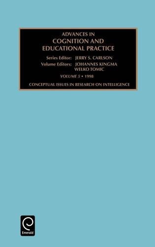 Conceptual Issues in Research on Intelligence Vol. 5 [Hardcover]