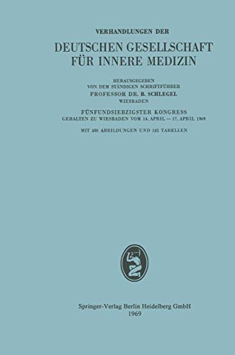 75. Kongre: Wiesbaden, vom 14. bis 17. April 1969 [Paperback]