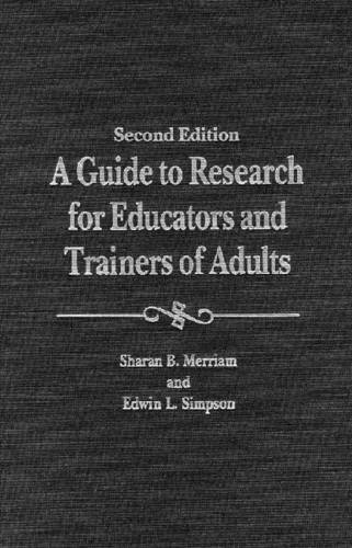 A Guide To Research For Educators & Trainers Of Adults [Hardcover]