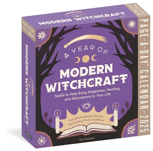 A Year of Modern Witchcraft Page-A-Day® Calendar 2025: Spells to Help Bring [Calendar]