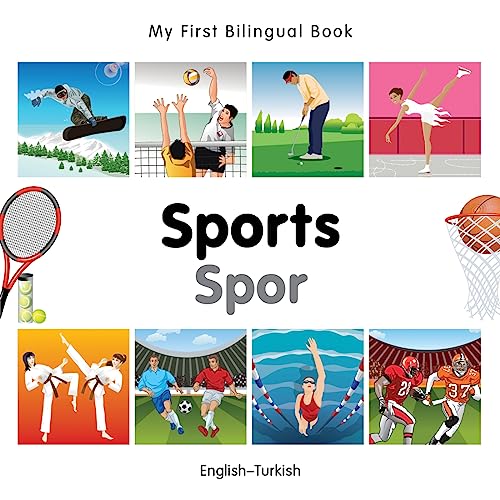 My First Bilingual BookSports (EnglishTurkish) [Board book]