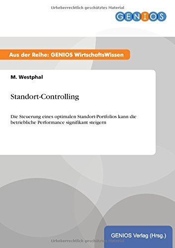 Standort-Controlling (german Edition) [Paperback]