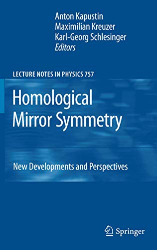 Homological Mirror Symmetry: New Developments and Perspectives [Hardcover]