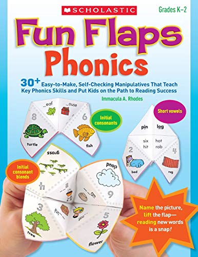 Fun Flaps: Phonics: 30 Easy-to-Make, Self-Che