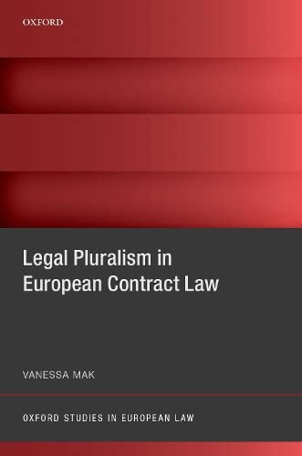 Legal Pluralism in European Contract Law [Hardcover]