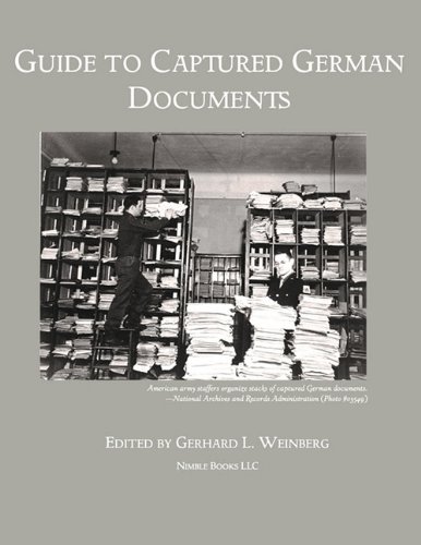 Guide To Captured German Documents [orld War Ii Bibliography] [Paperback]