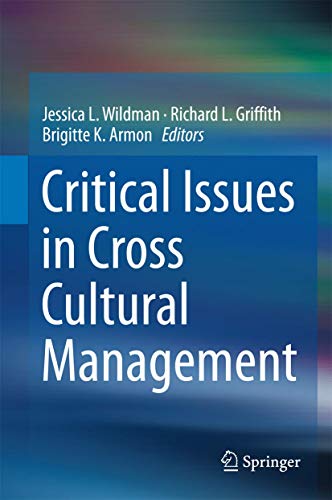 Critical Issues in Cross Cultural Management [Hardcover]