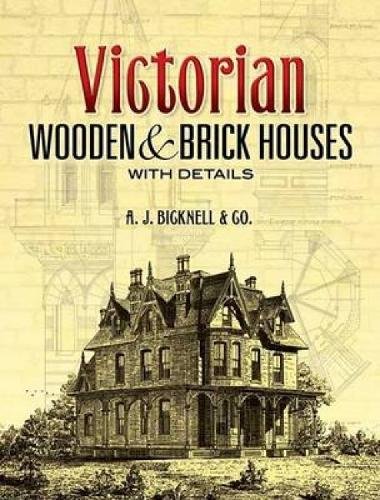 Victorian Wooden and Brick Houses with Detail