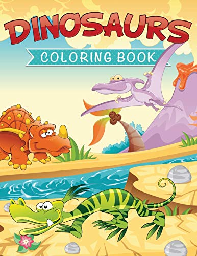 Dinosaurs Coloring Book [Paperback]