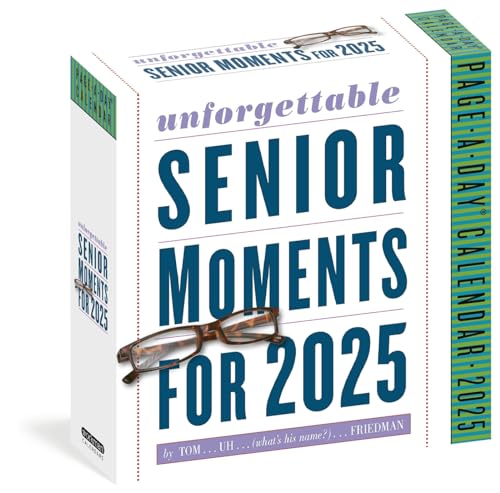 Unforgettable Senior Moments Page-A-Day® Calendar 2025 [Calendar]