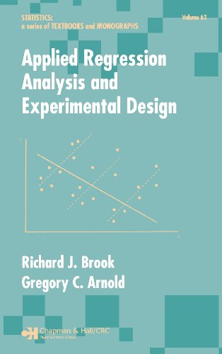 Applied Regression Analysis and Experimental Design [Hardcover]