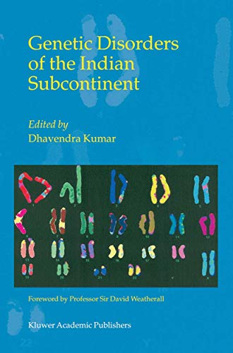 Genetic Disorders of the Indian Subcontinent [Hardcover]