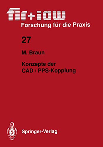 Konzepte der CAD / PPS-Kopplung [Paperback]