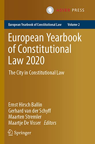 European Yearbook of Constitutional Law 2020: The City in Constitutional Law [Paperback]