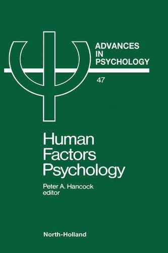 Human Factors Psychology [Hardcover]