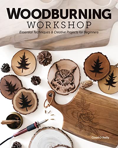 Woodburning Workshop: Essential Techniques & Creative Projects for Beginners [Paperback]