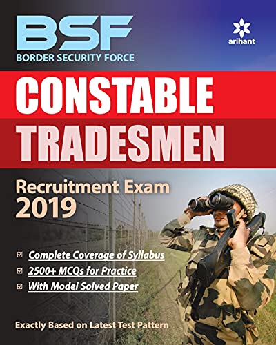 Bsf Tradesmen Constable Exam (E)