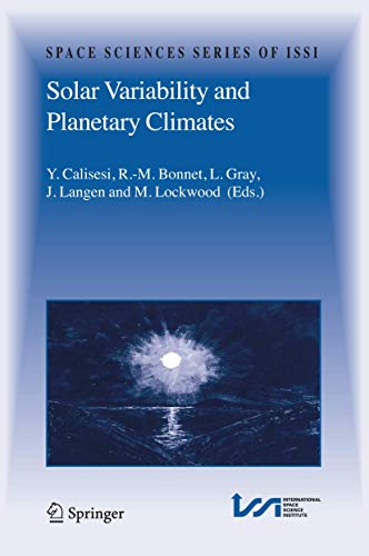 Solar Variability and Planetary Climates [Hardcover]