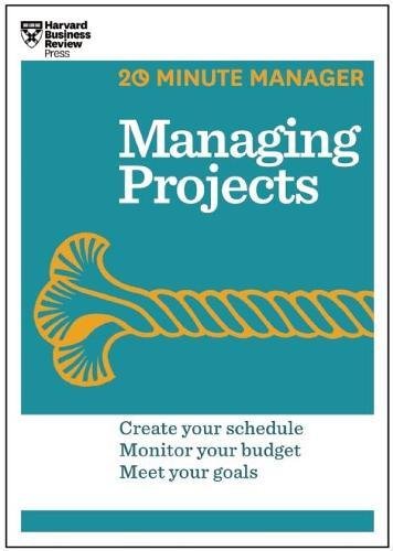 Managing Projects (20-Minute Manager Series) [Paperback]