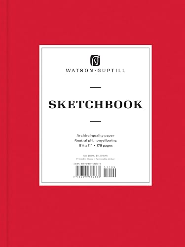 Large Sketchbook (Ruby Red) [Hardcover]