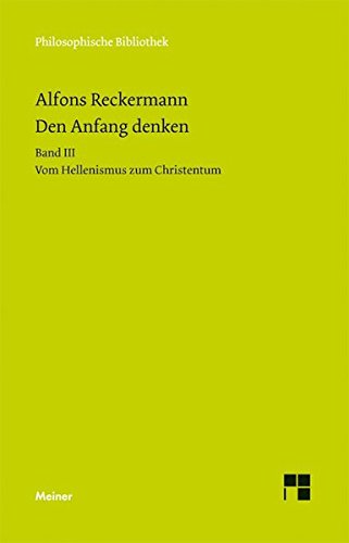 Den Anfang Denken 3 [Hardcover]