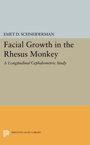 Facial Growth in the Rhesus Monkey A Longitudinal Cephalometric Study [Paperback]