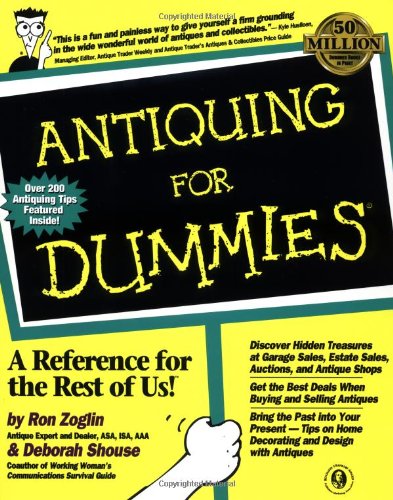 Antiquing For Dummies [Paperback]