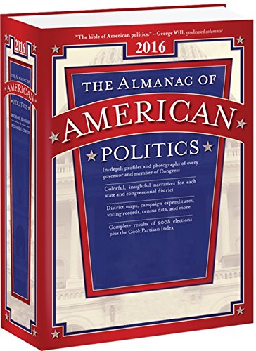 Almanac Of American Politics: 2016 [Paperback]