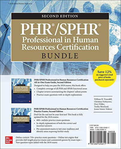 PHR/SPHR Professional in Human Resources Certification All-in-One Exam Guide, Se [Paperback]