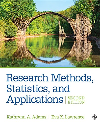 Research Methods, Statistics, and Applications [Paperback]