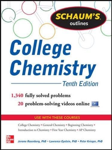 Schaum's Outline of College Chemistry: 1,340