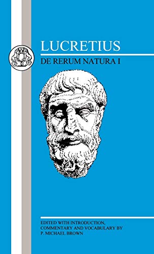 Lucretius: De Rerum Natura I [Hardcover]