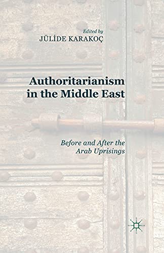 Authoritarianism in the Middle East Before and After the Arab Uprisings [Paperback]