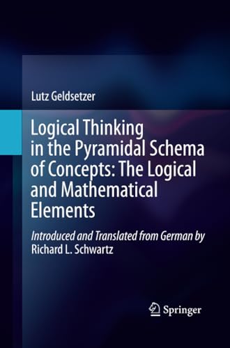 Logical Thinking in the Pyramidal Schema of Concepts: The Logical and Mathematic [Paperback]